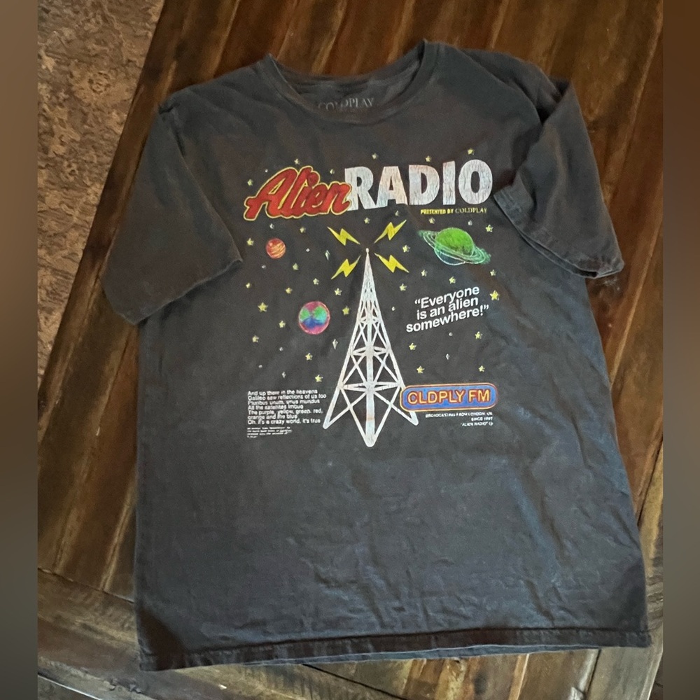 Coldplay Music of the Spheres Band tee